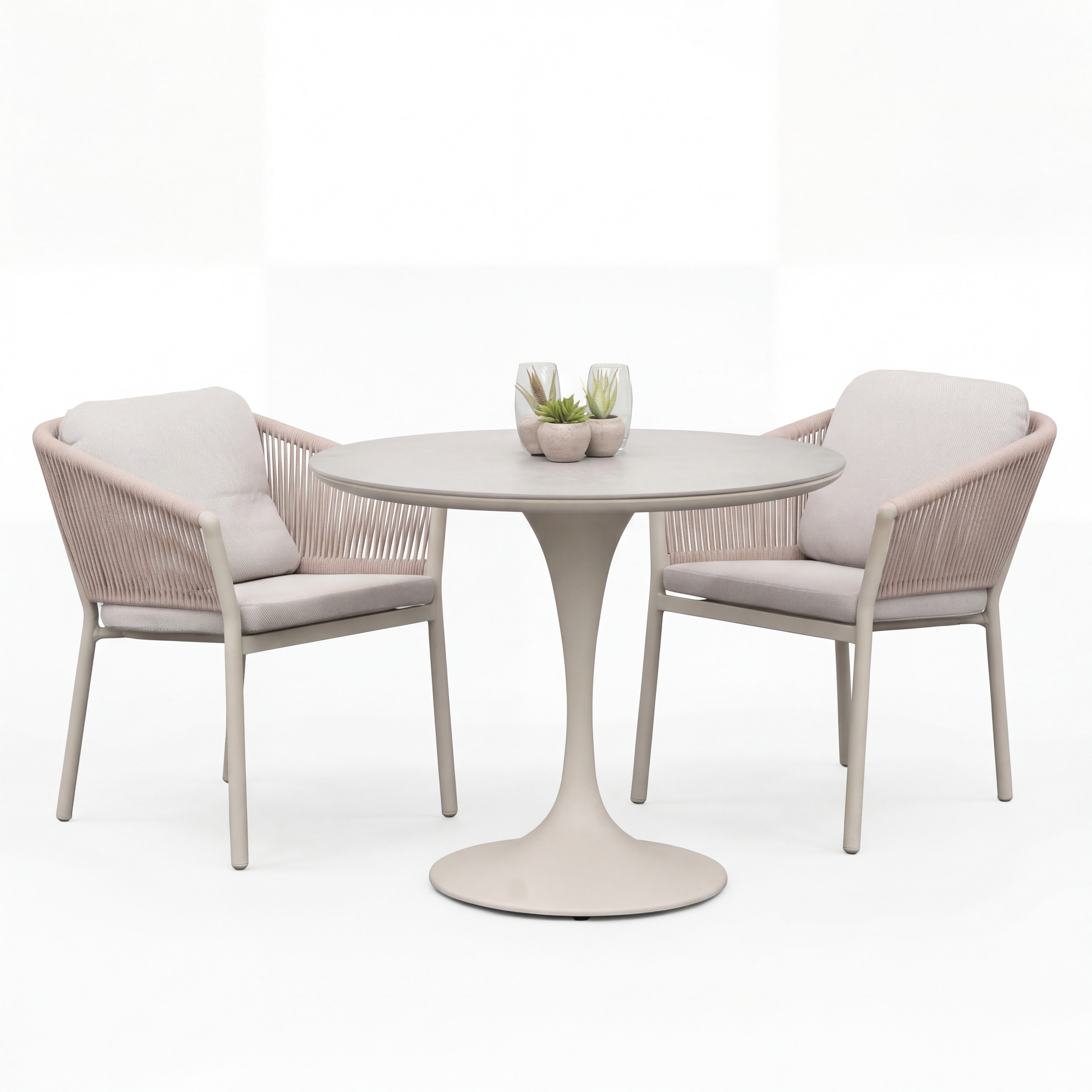 Nova - Hayden 2 Seat Bistro Set - 0.9m Round Table thumbnail 4