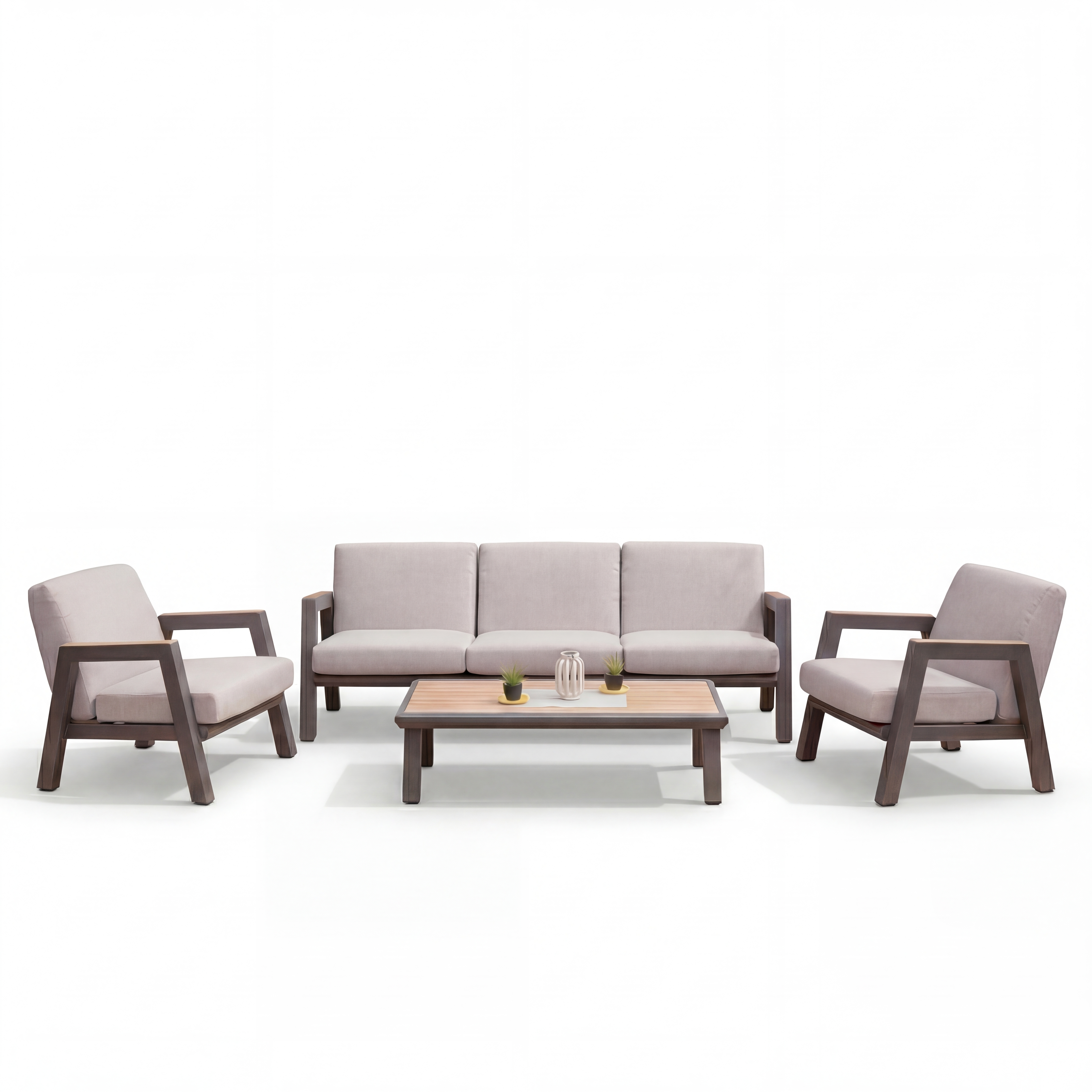 Nova - Hunter 3 Seater Sofa Lounging Set with Rectangular Coffee Table thumbnail 5