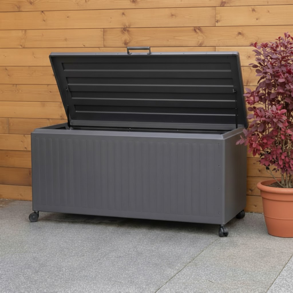 Nova - Large Aluminium Storage Box - Grey thumbnail 3