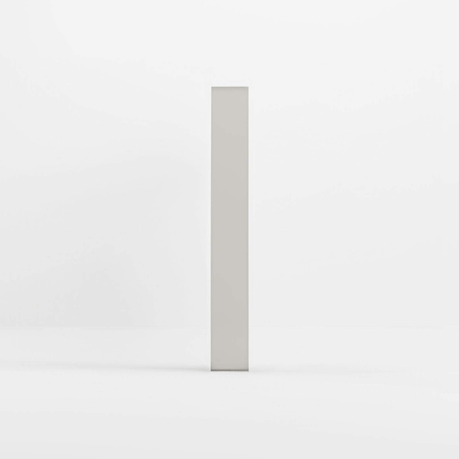 Nova - Titan Aluminium Pergola 31cm Solid Side Wall Panel - Pebble thumbnail 6