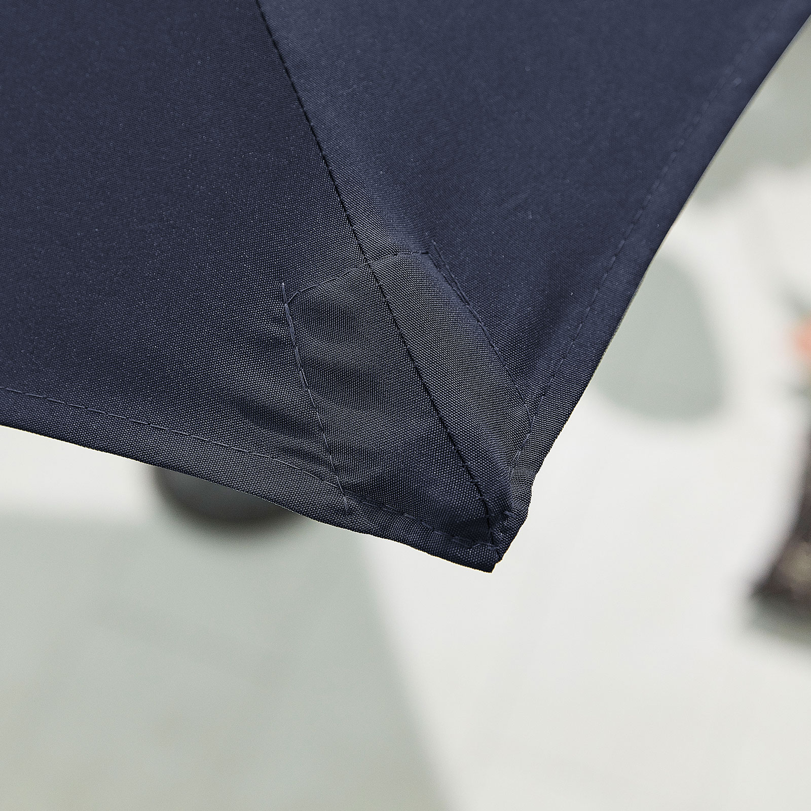 Nova - Antigua Aluminium Parasol - 3m x 2m Rectangular - Navy thumbnail 4