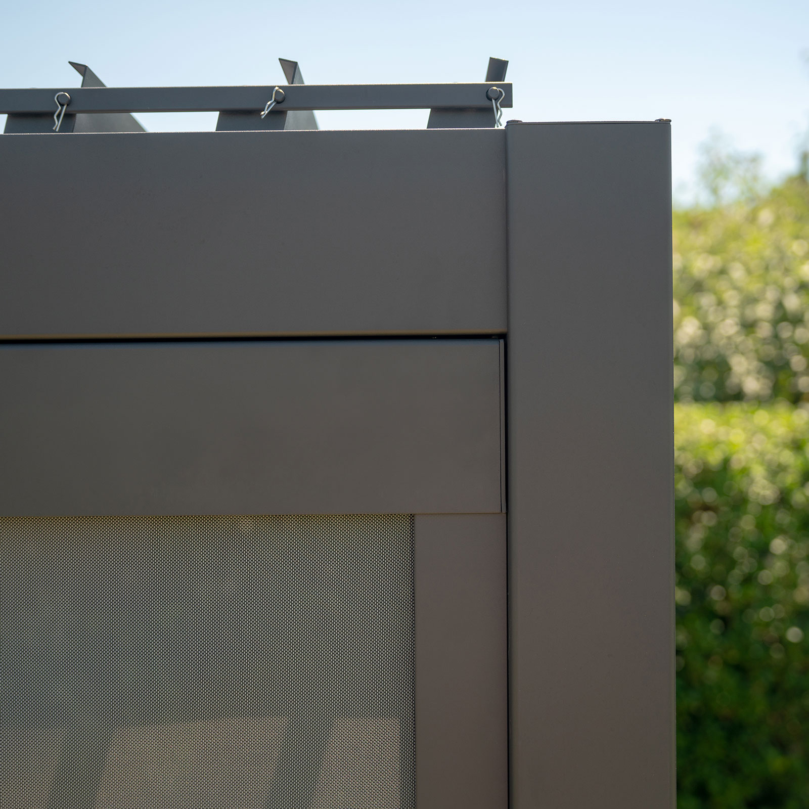 Nova - Titan Pergola Pull Down Screen - 4m - Grey thumbnail 10