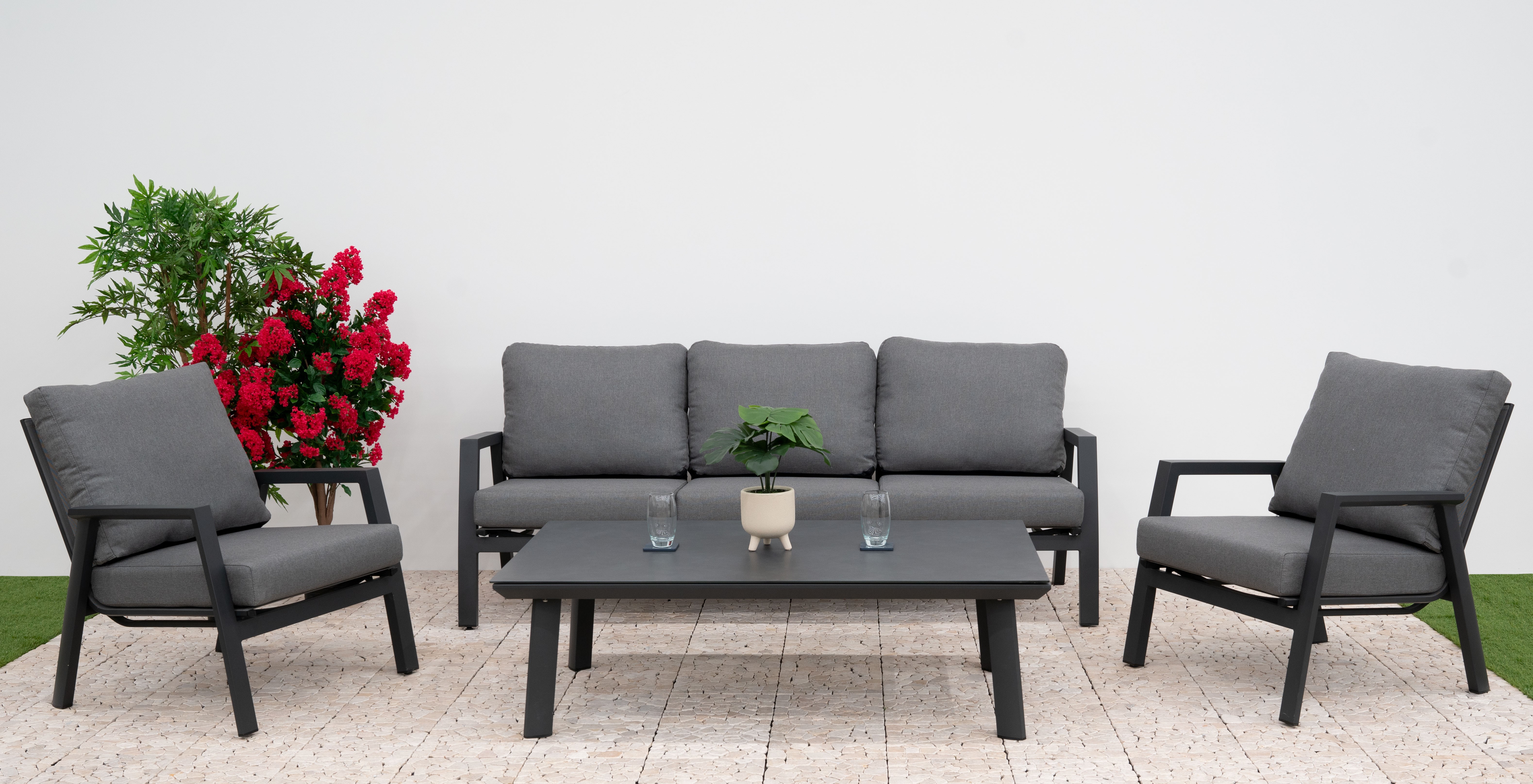 Nova - Zara 3 Seater Sofa Lounging Set with Rectangular Coffee Table thumbnail 6