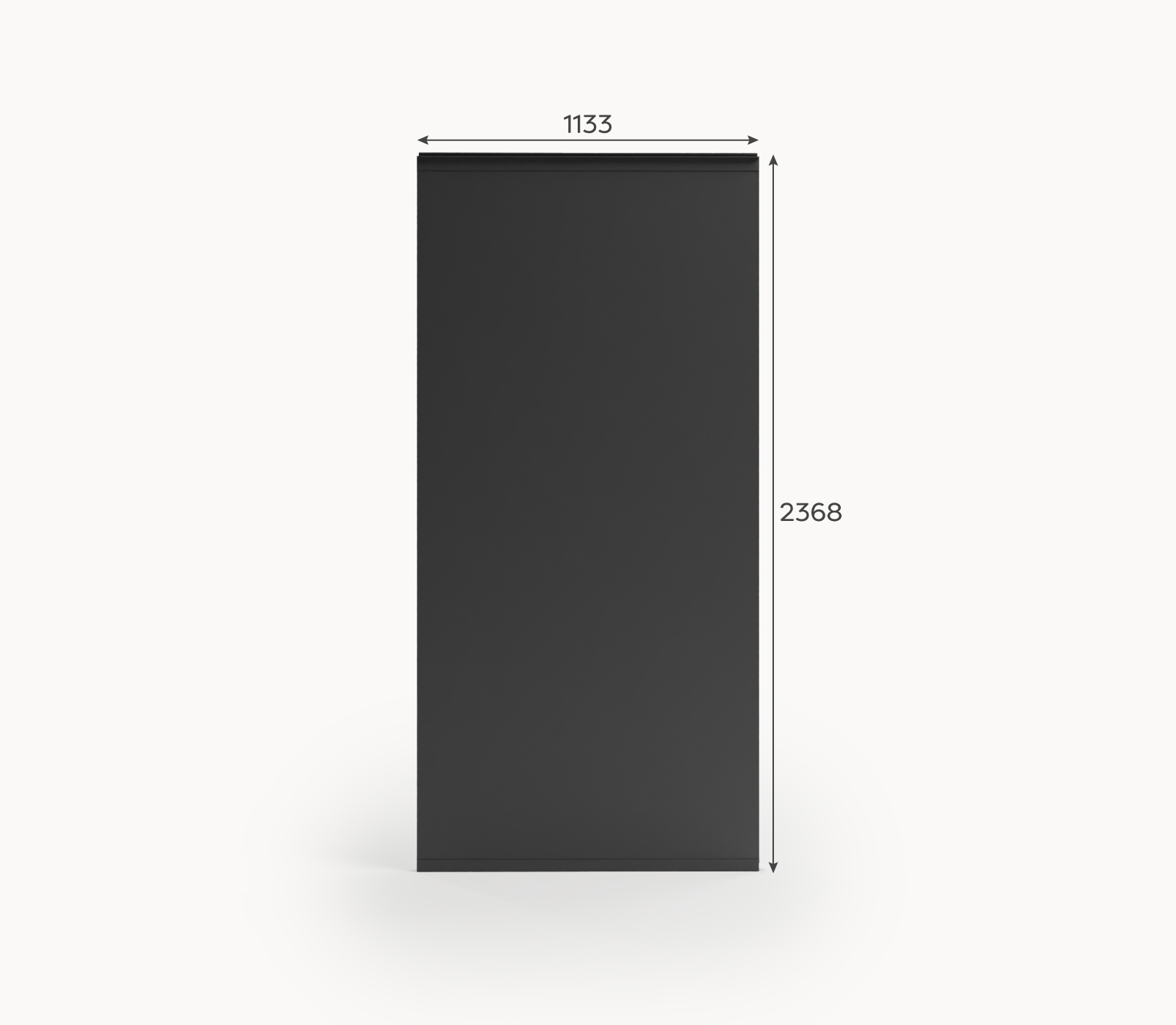 Nova - Titan 1.2M Solid Insulated Side Wall Panel - Grey thumbnail 7