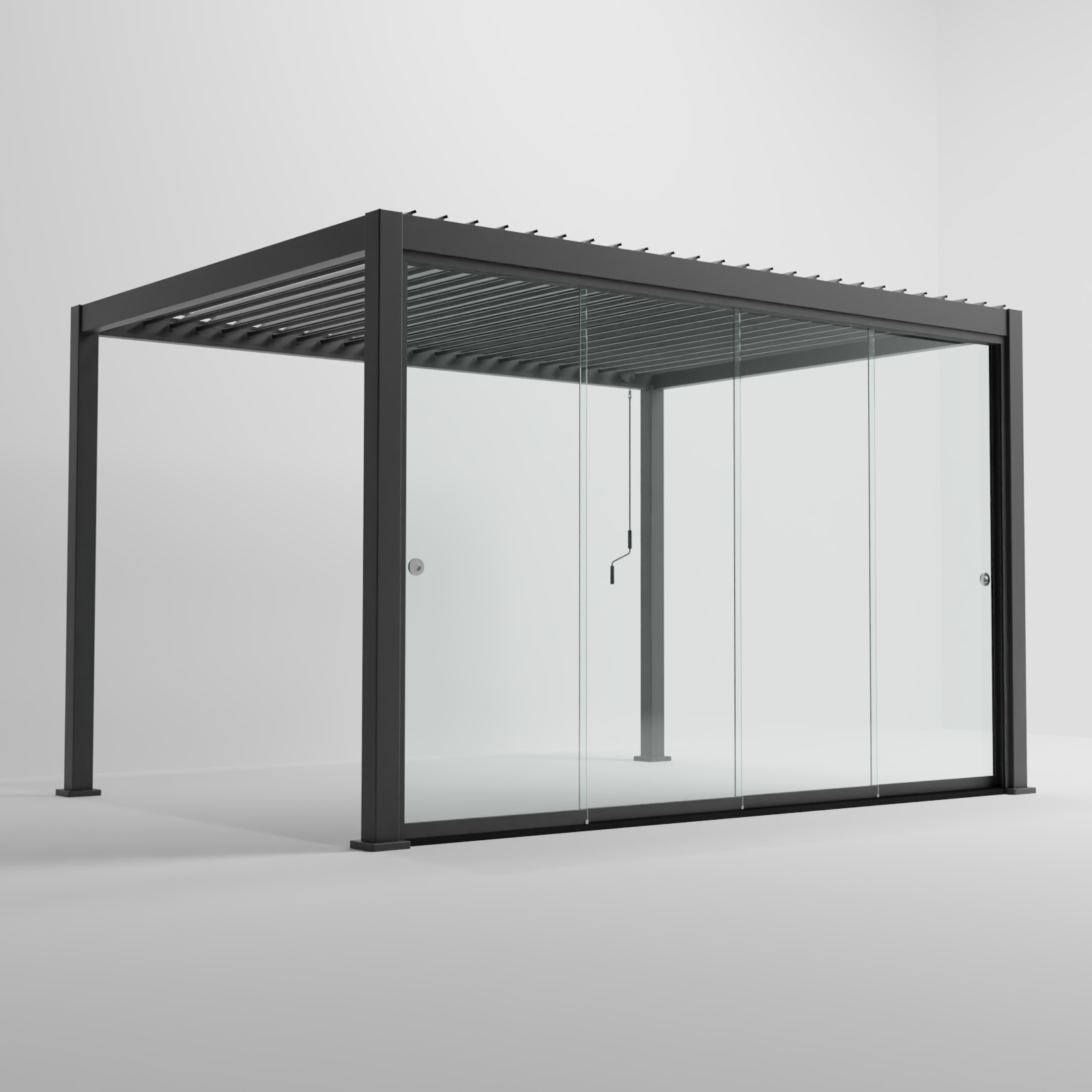 Nova - Titan 4.0M Glass Sliding Doors Pack - Grey thumbnail 13