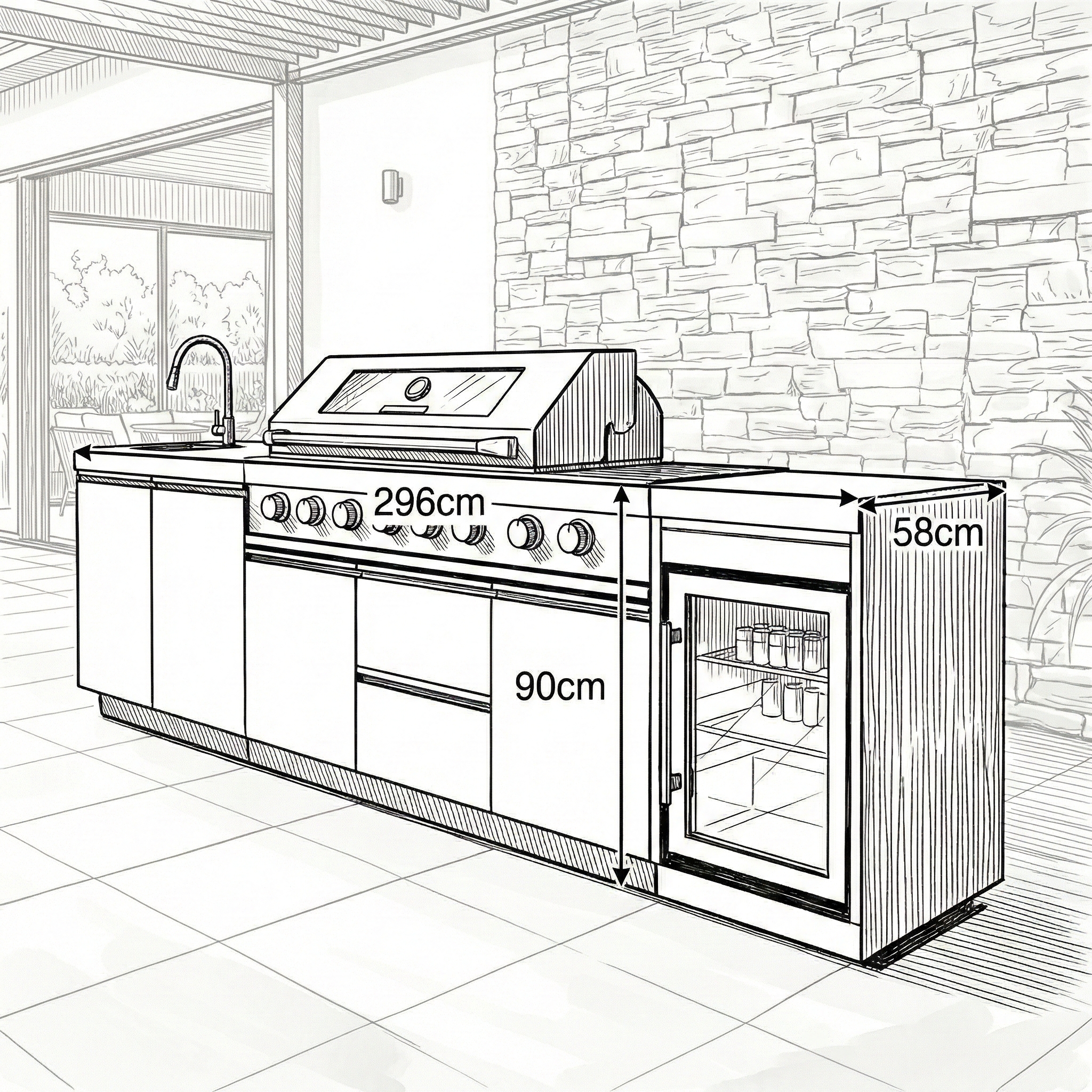 Nova - Assado Outdoor Kitchen thumbnail 7