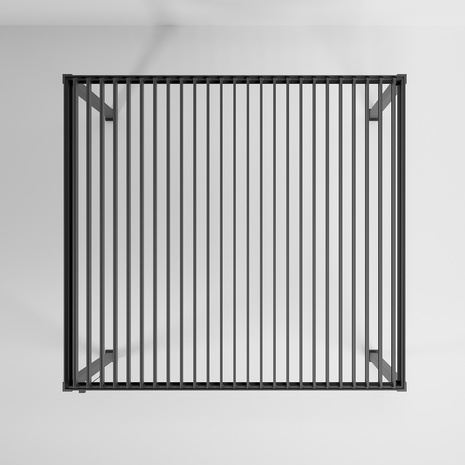 Nova - Titan Freestanding Aluminium Pergola - 3.6m x 3m Rectangular - Grey thumbnail 6