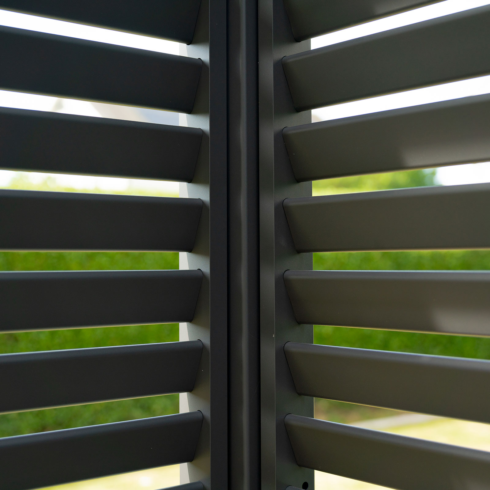 Nova - Titan Pergola Side Wall - 1m - Grey thumbnail 7