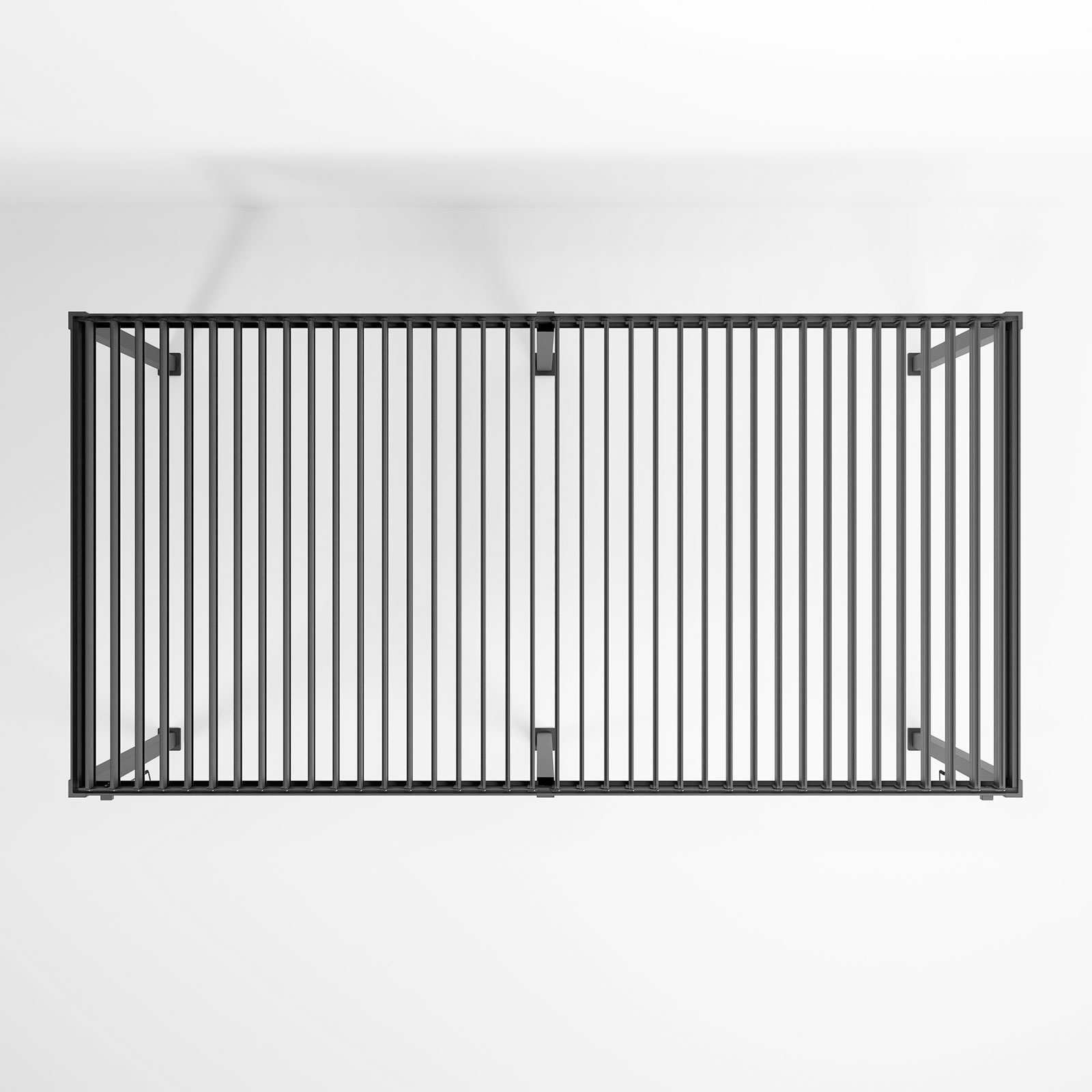 Nova - Titan Freestanding Aluminium Pergola - 6m x 3.6m Rectangular - Grey thumbnail 9
