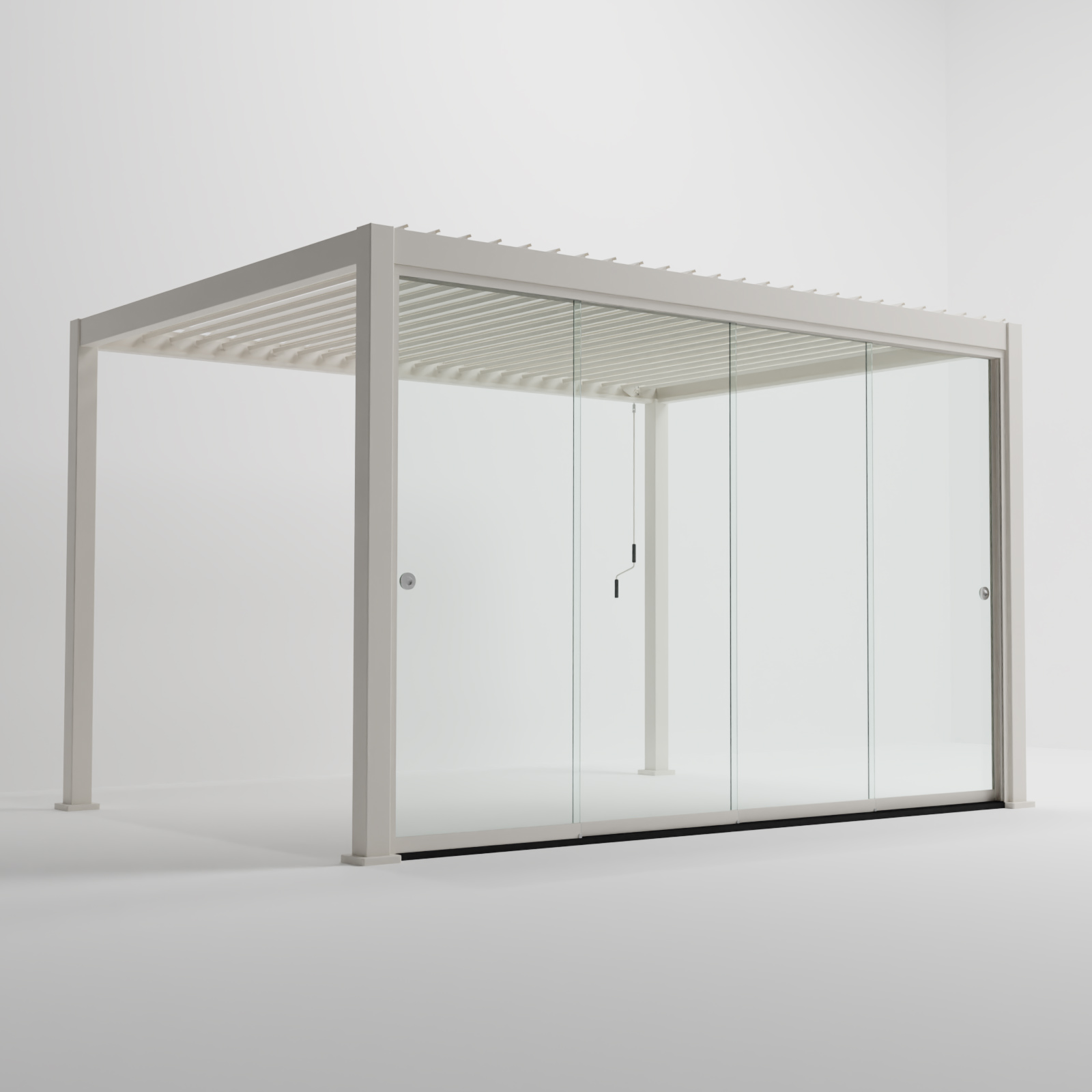 Nova - Titan 4.0M Glass Sliding Doors Pack - Pebble thumbnail 5