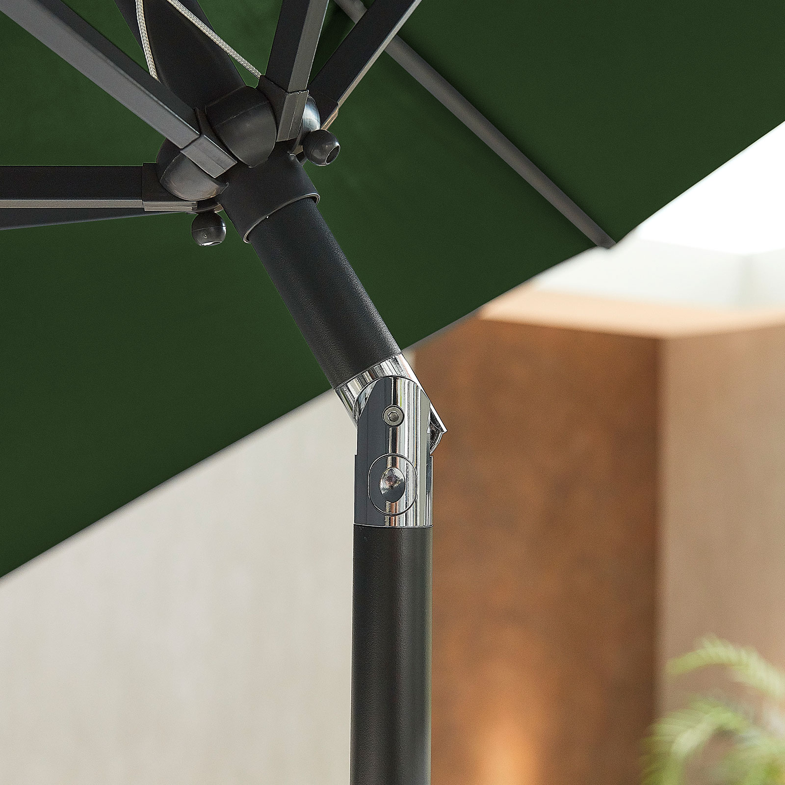 Nova - Antigua Aluminium Parasol - 3m x 2m Rectangular - Green thumbnail 8
