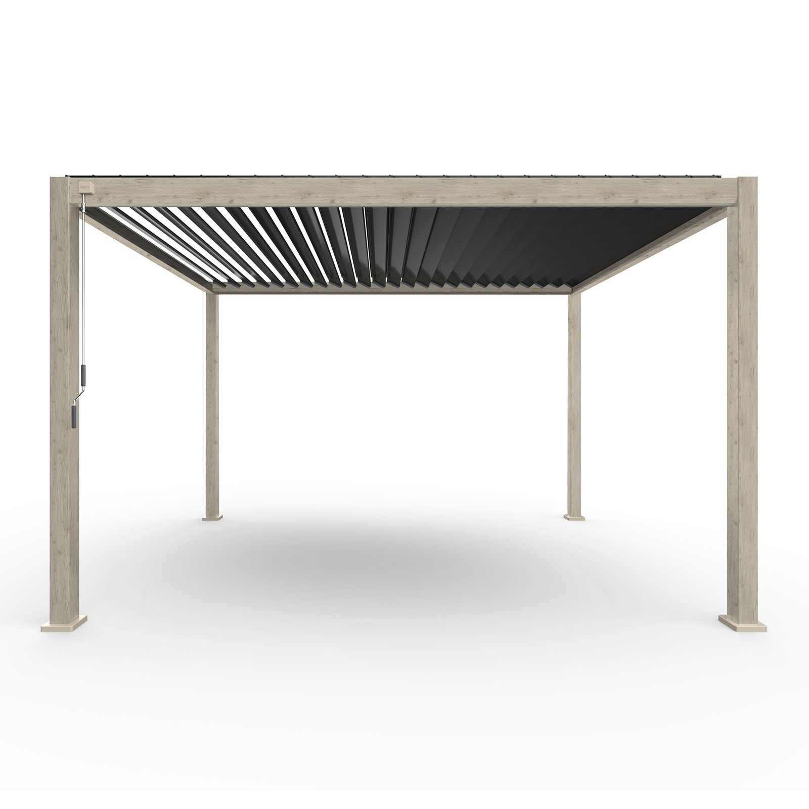 Nova - Titan Freestanding Aluminium Pergola - 4m x 3m Rectangular - Wood Look thumbnail 7