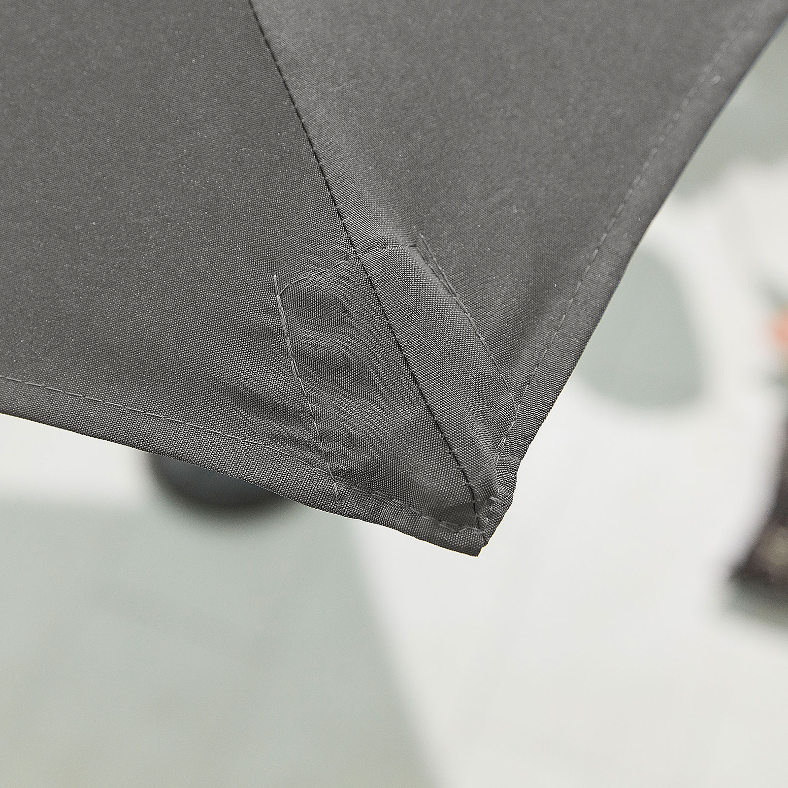 Nova - Antigua Aluminium Parasol - 3m x 2m Rectangular - Grey thumbnail 4