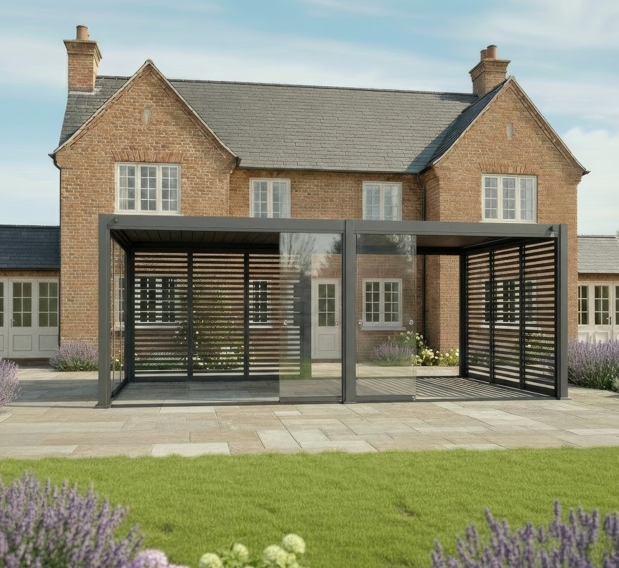 Nova - Titan 3.6M Glass Sliding Doors Pack - Grey thumbnail 6