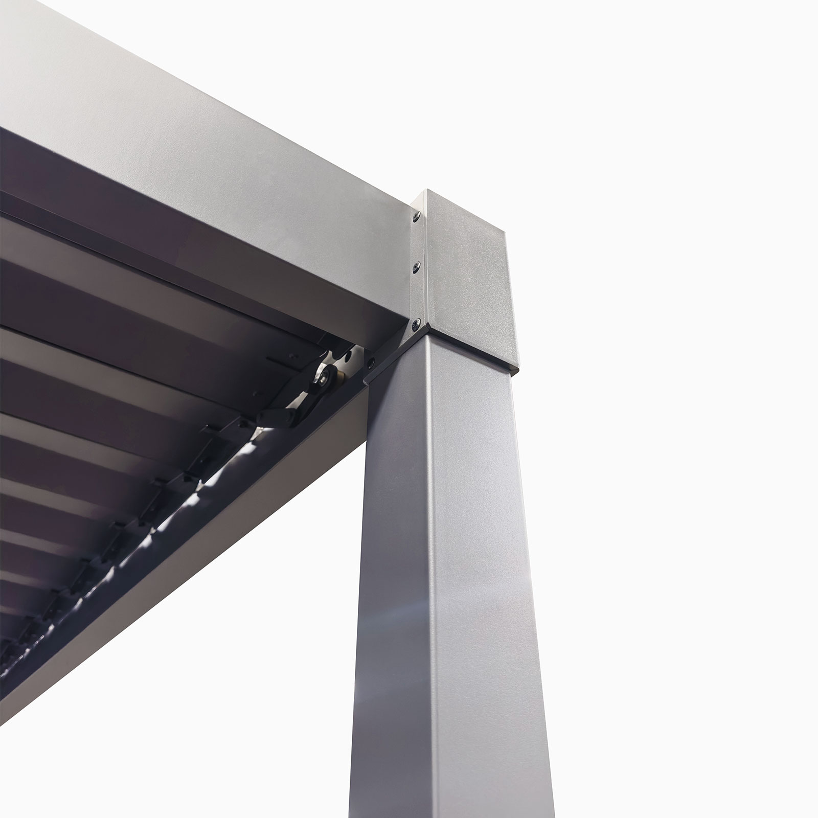 Nova - Luna Pergola - 3m x 2.4m Rectangular - Grey thumbnail 3