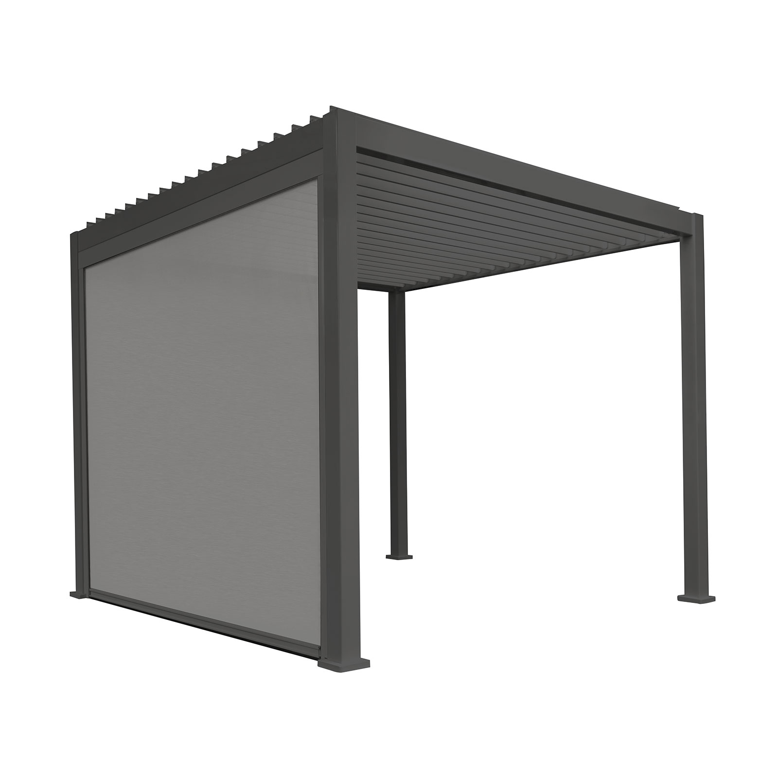 Nova - Titan Pergola Pull Down Screen - 3m - Grey thumbnail 4