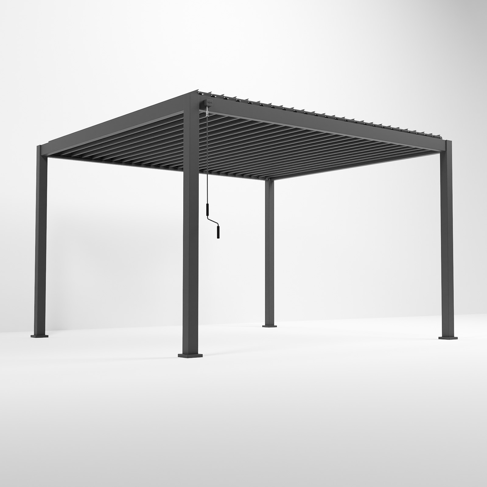 Nova - Titan Freestanding Aluminium Pergola - 4m x 3m Rectangular - Grey thumbnail 16