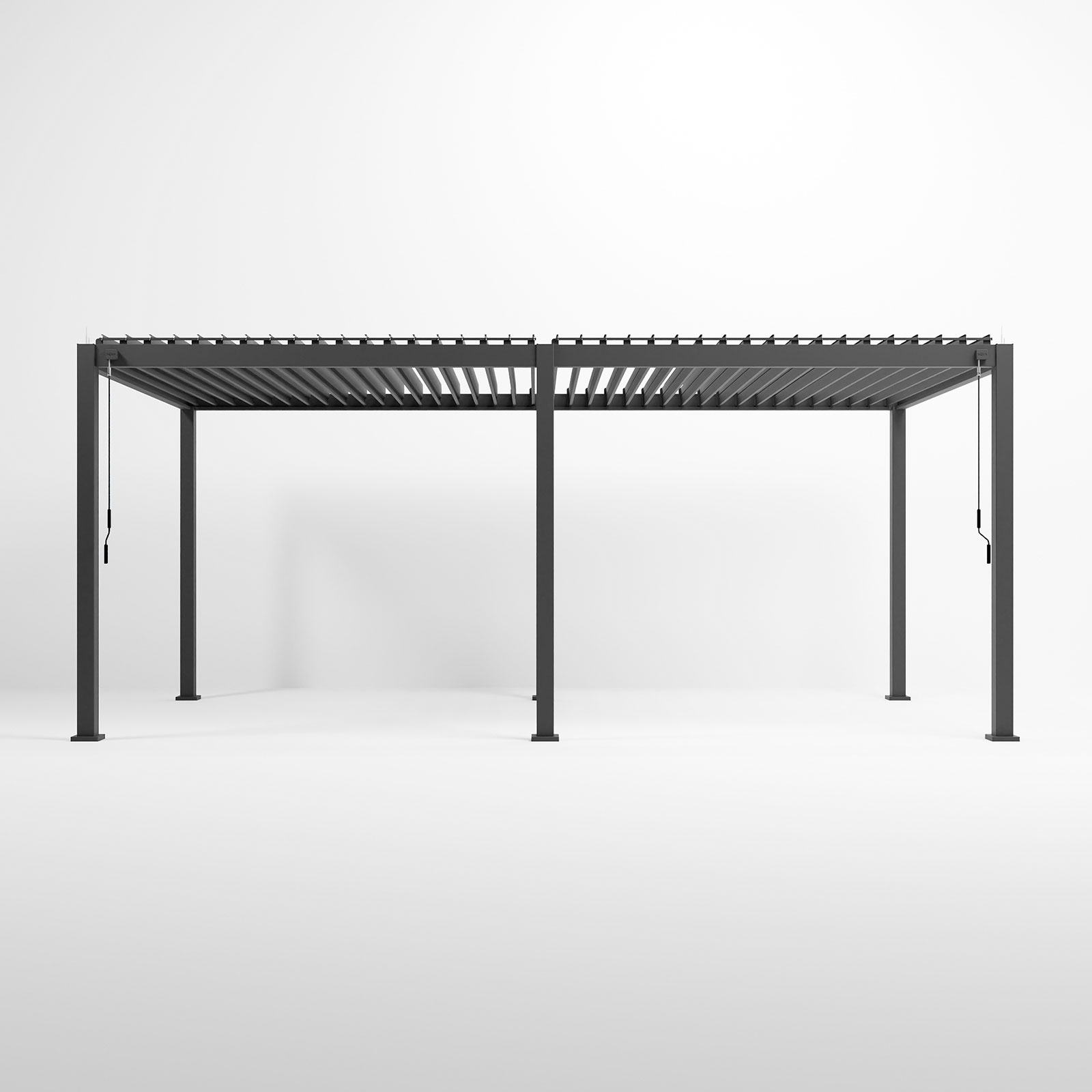 Nova - Titan Freestanding Aluminium Pergola - 6m x 3.6m Rectangular - Grey thumbnail 16