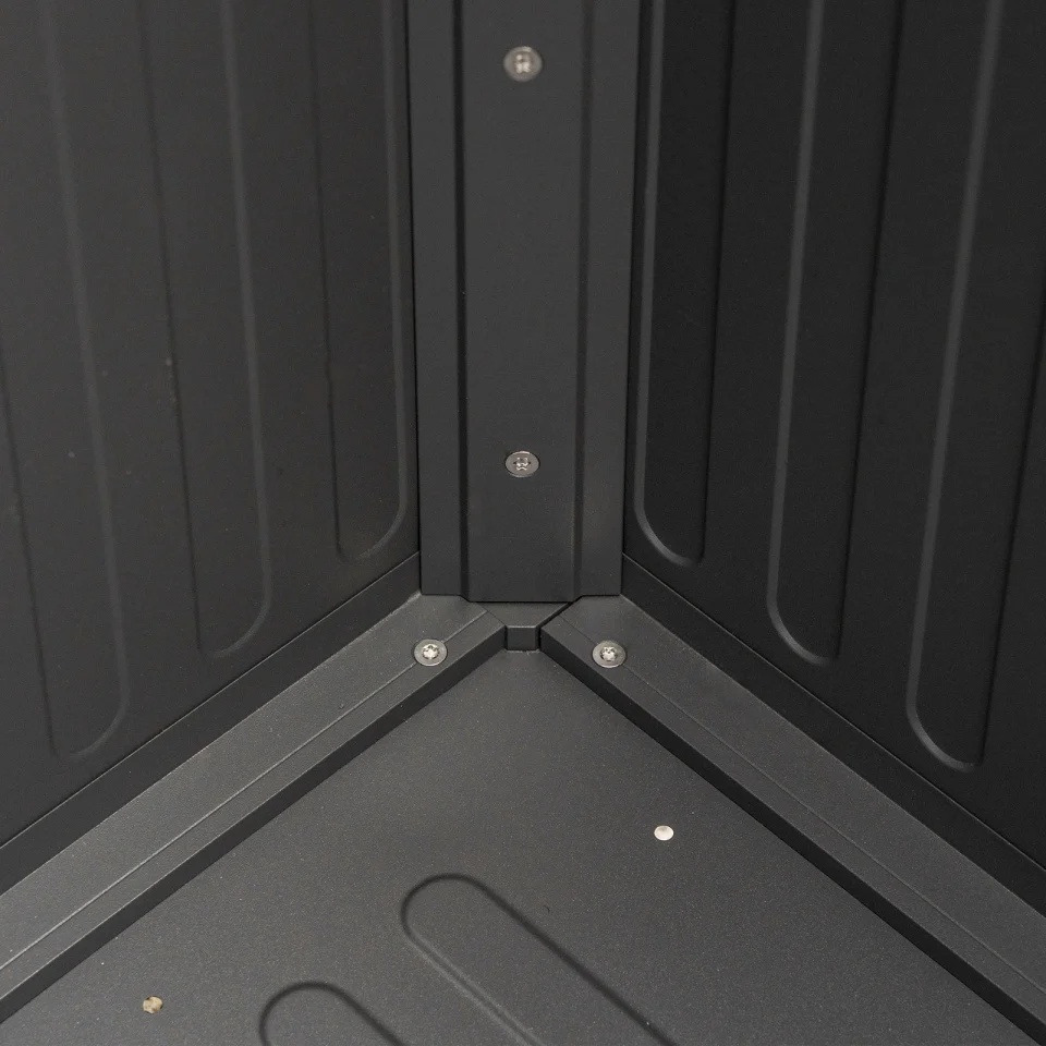 Nova - Medium Aluminium Storage Box - Grey thumbnail 6