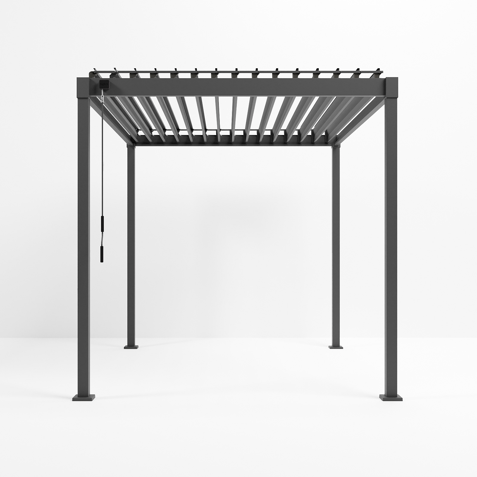 Nova - Luna Pergola - 3m x 2.4m Rectangular - Grey thumbnail 8
