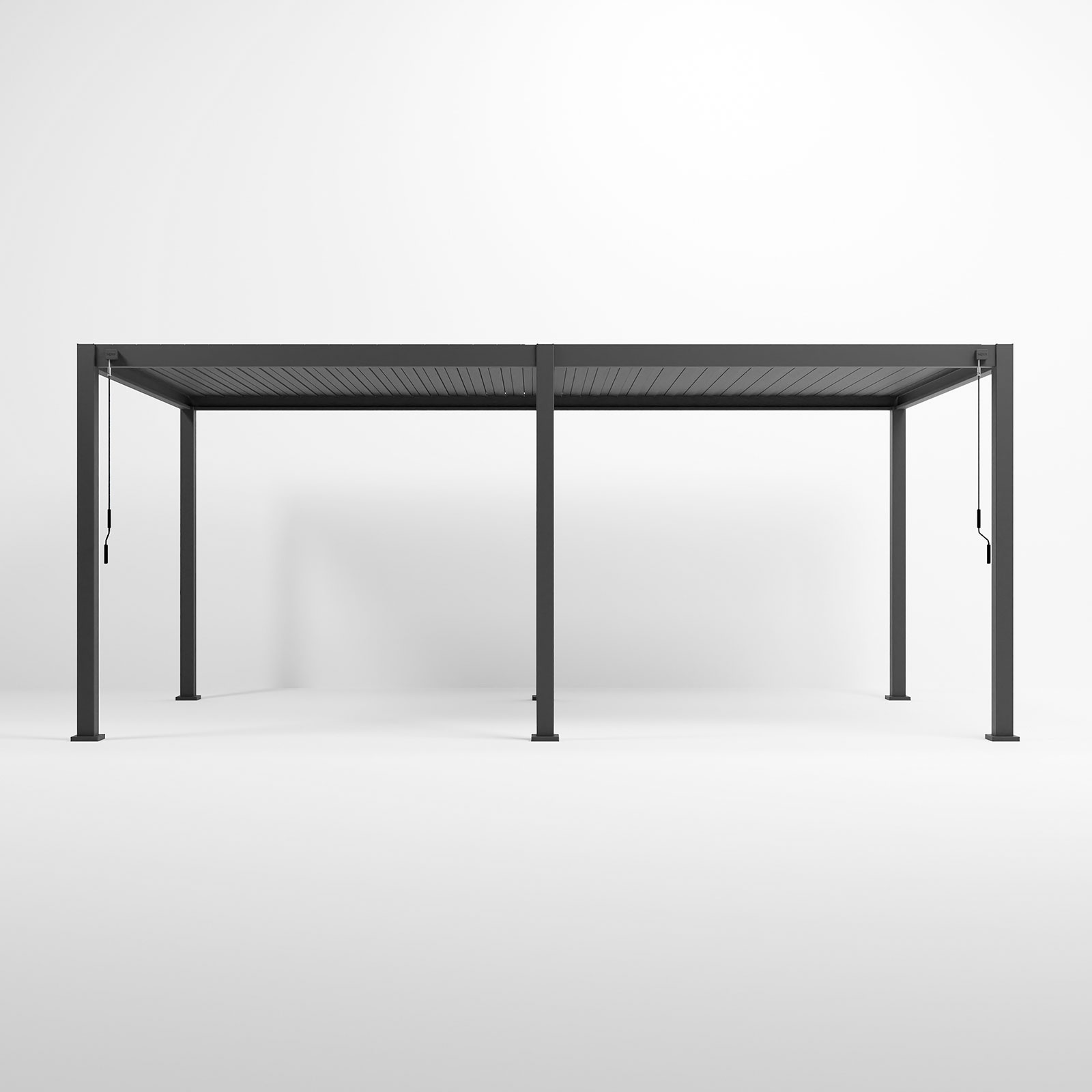 Nova - Titan Freestanding Aluminium Pergola - 6m x 3.6m Rectangular - Grey thumbnail 13