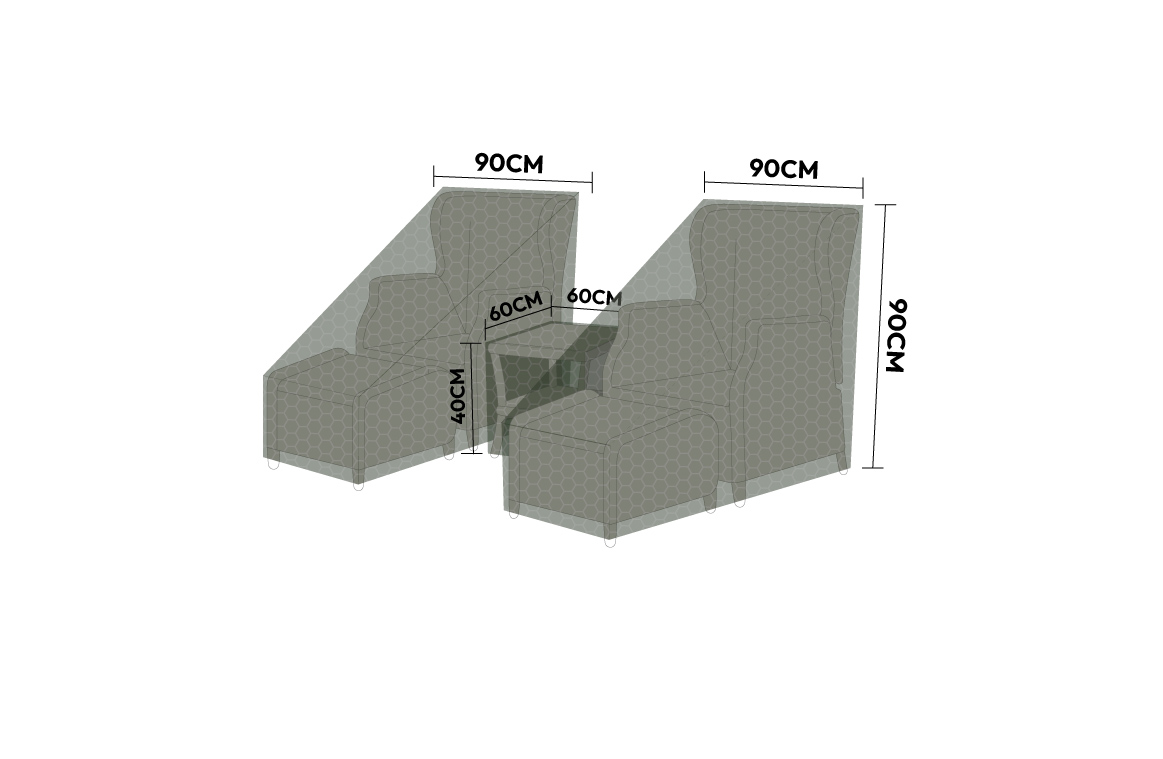 Protex - Cover Pack for 3 Piece & 5 Piece Lounge Sets