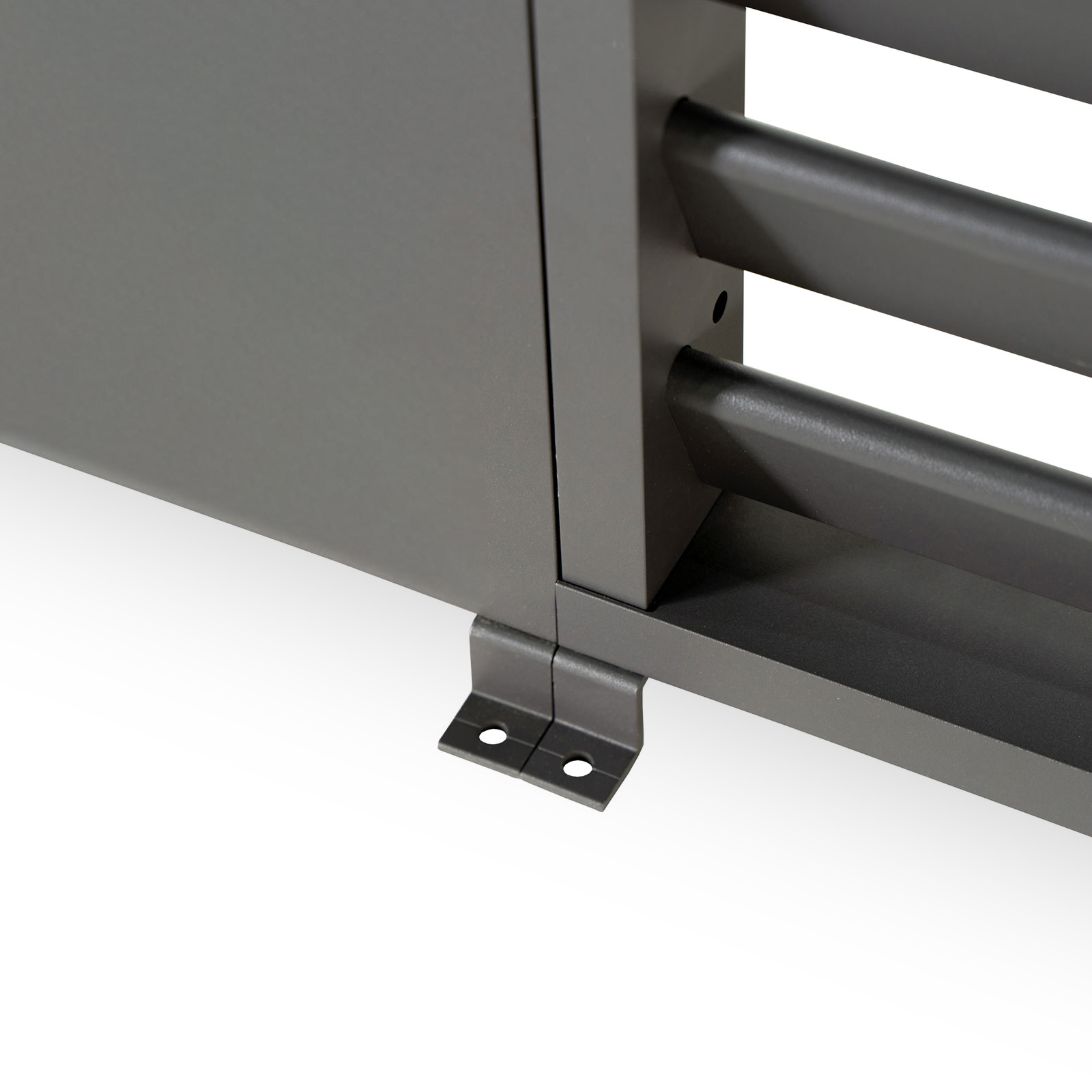 Nova - Titan Aluminium Pergola 31cm Solid Side Wall Panel - Grey thumbnail 8