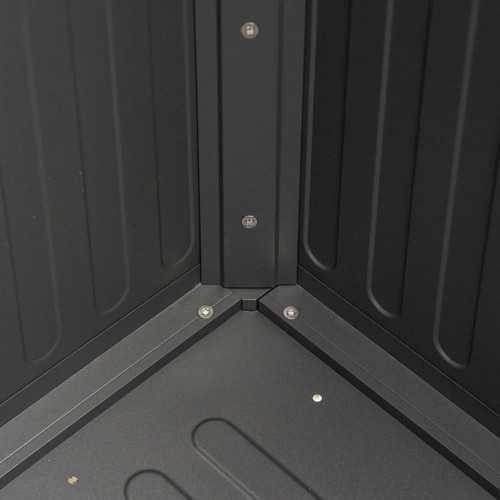 Nova - Large Aluminium Storage Box - Grey thumbnail 5