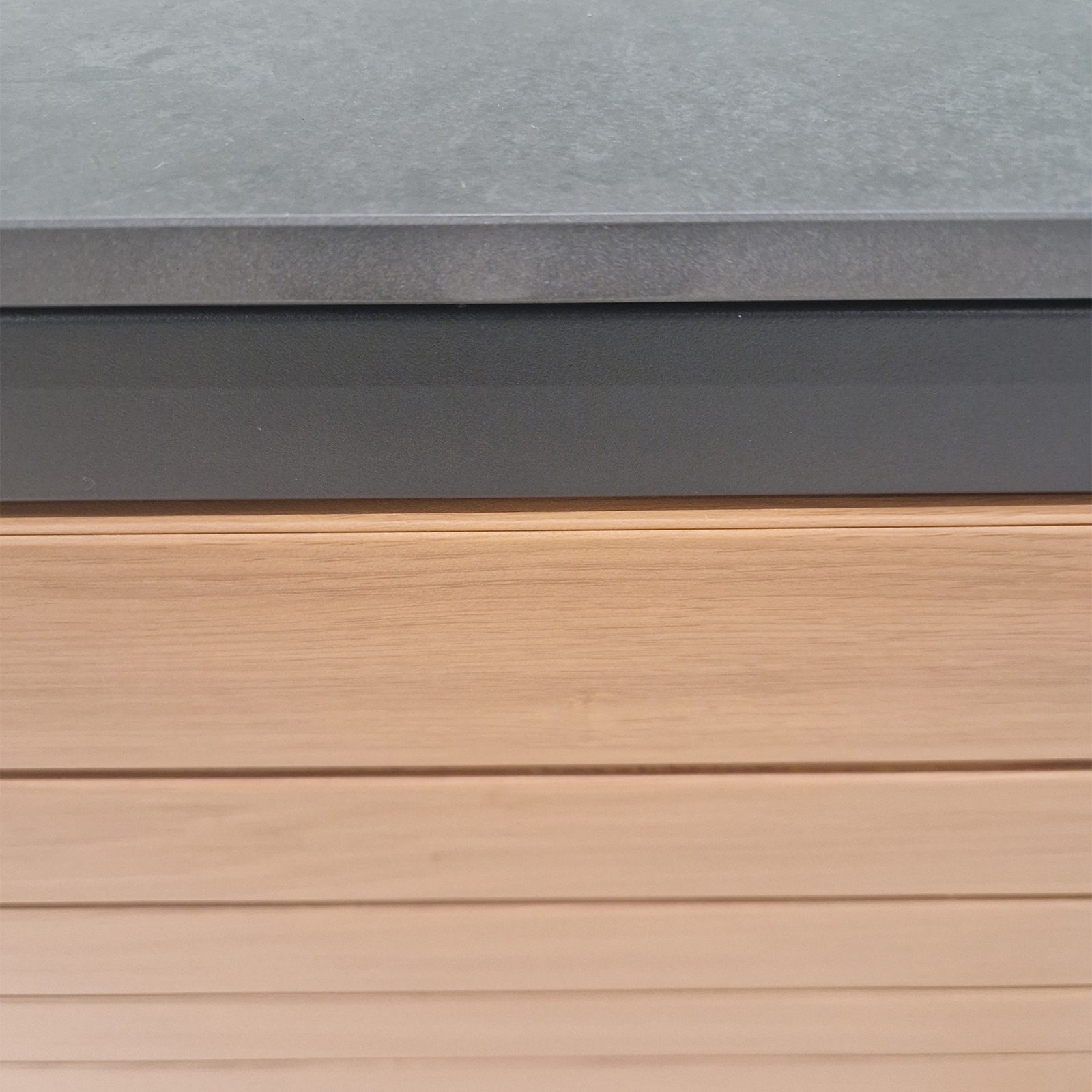 Nova - Cook Cab Outdoor Kitchen Workstation - Grey thumbnail 4