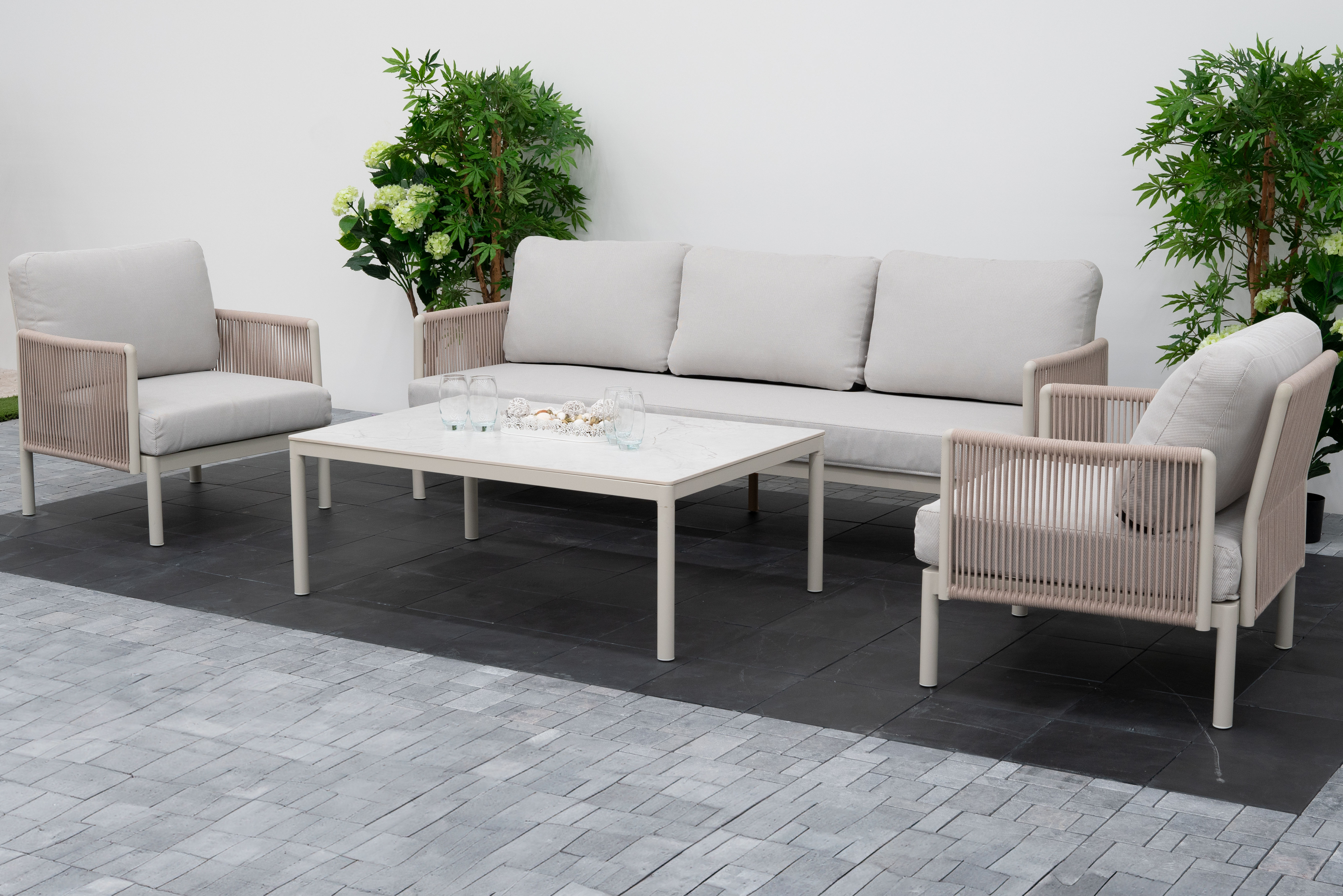 Nova - Hayden 3 Seater Sofa Lounging Set with Rectangular Coffee Table thumbnail 5