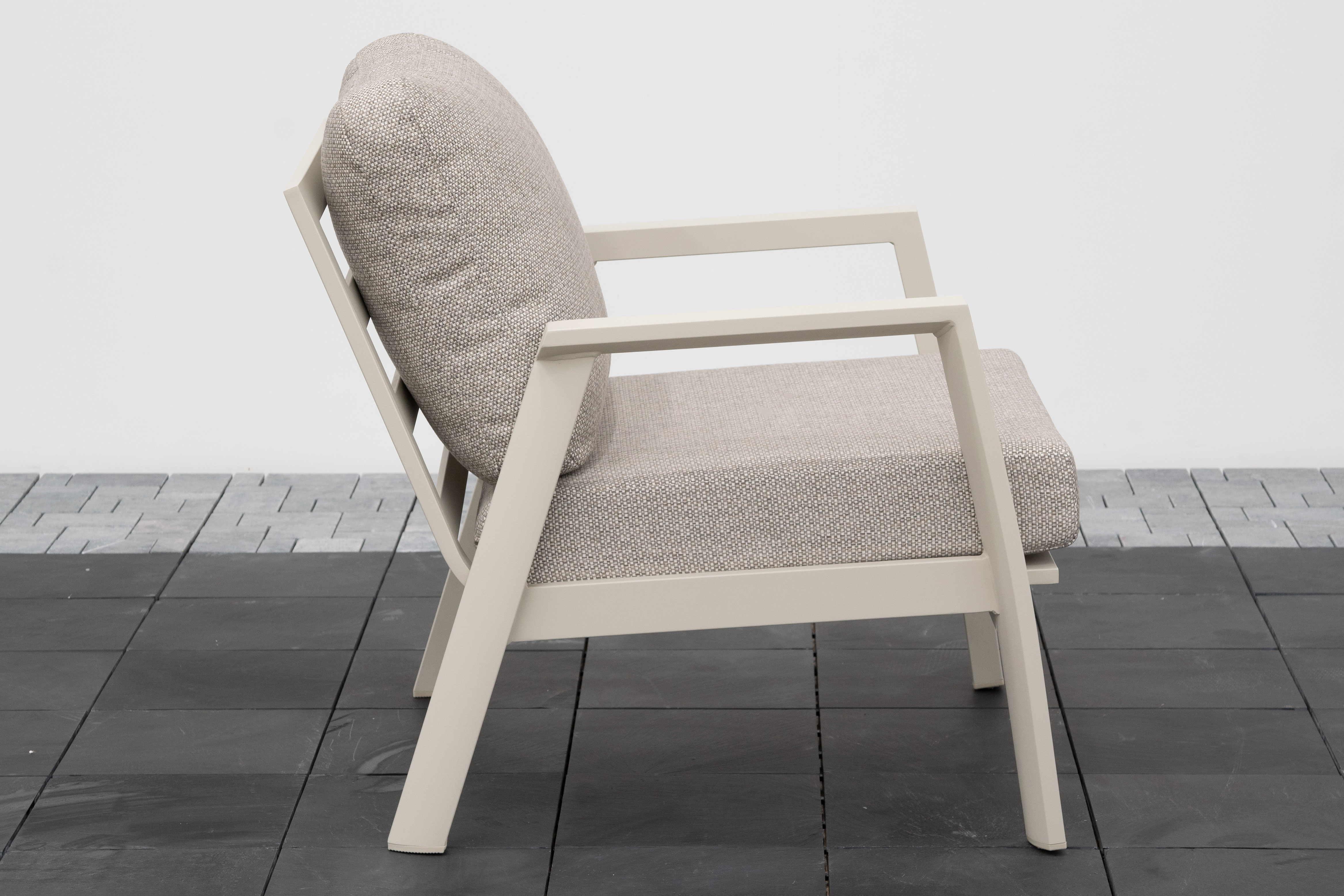 Nova - Phoenix Lounge Armchair - Pebble thumbnail 1