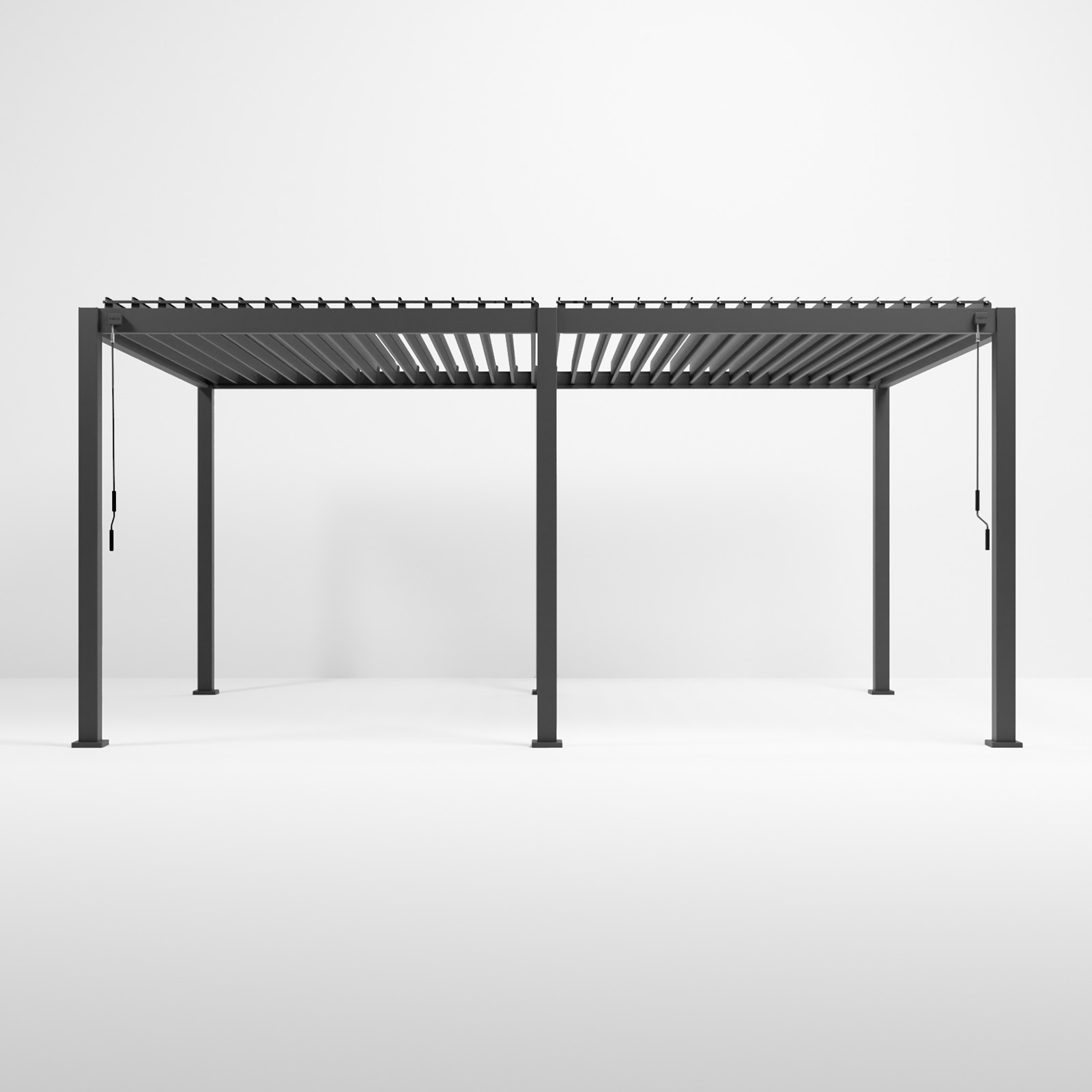Nova - Titan Freestanding Aluminium Pergola - 5.3m x 3.6m Rectangular - Grey thumbnail 16