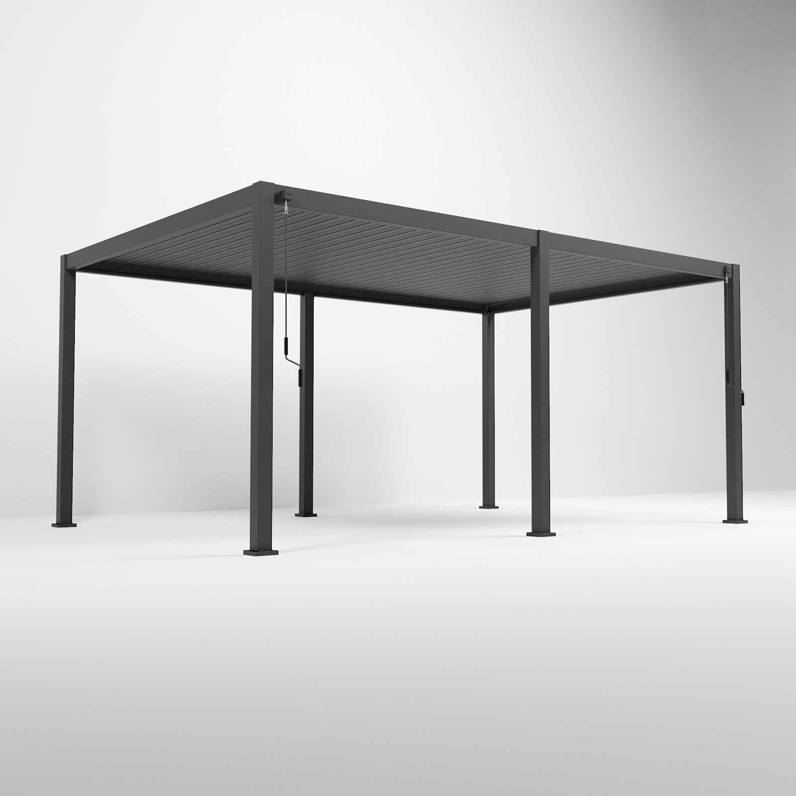 Nova - Titan Freestanding Aluminium Pergola - 5.3m x 3.6m Rectangular - Grey thumbnail 3