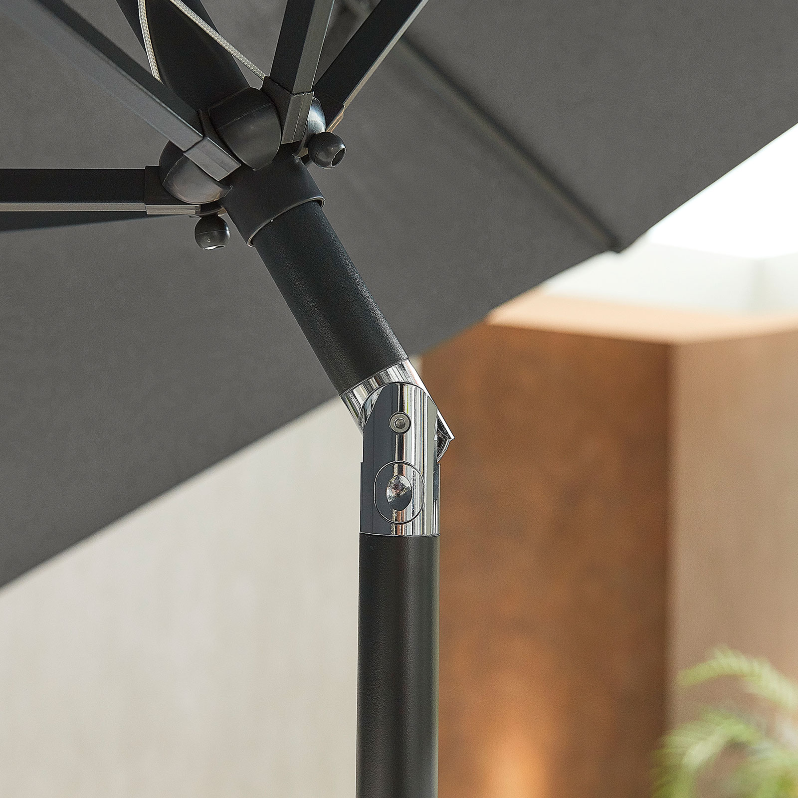 Nova - Antigua Aluminium Parasol - 3m x 2m Rectangular - Grey thumbnail 8