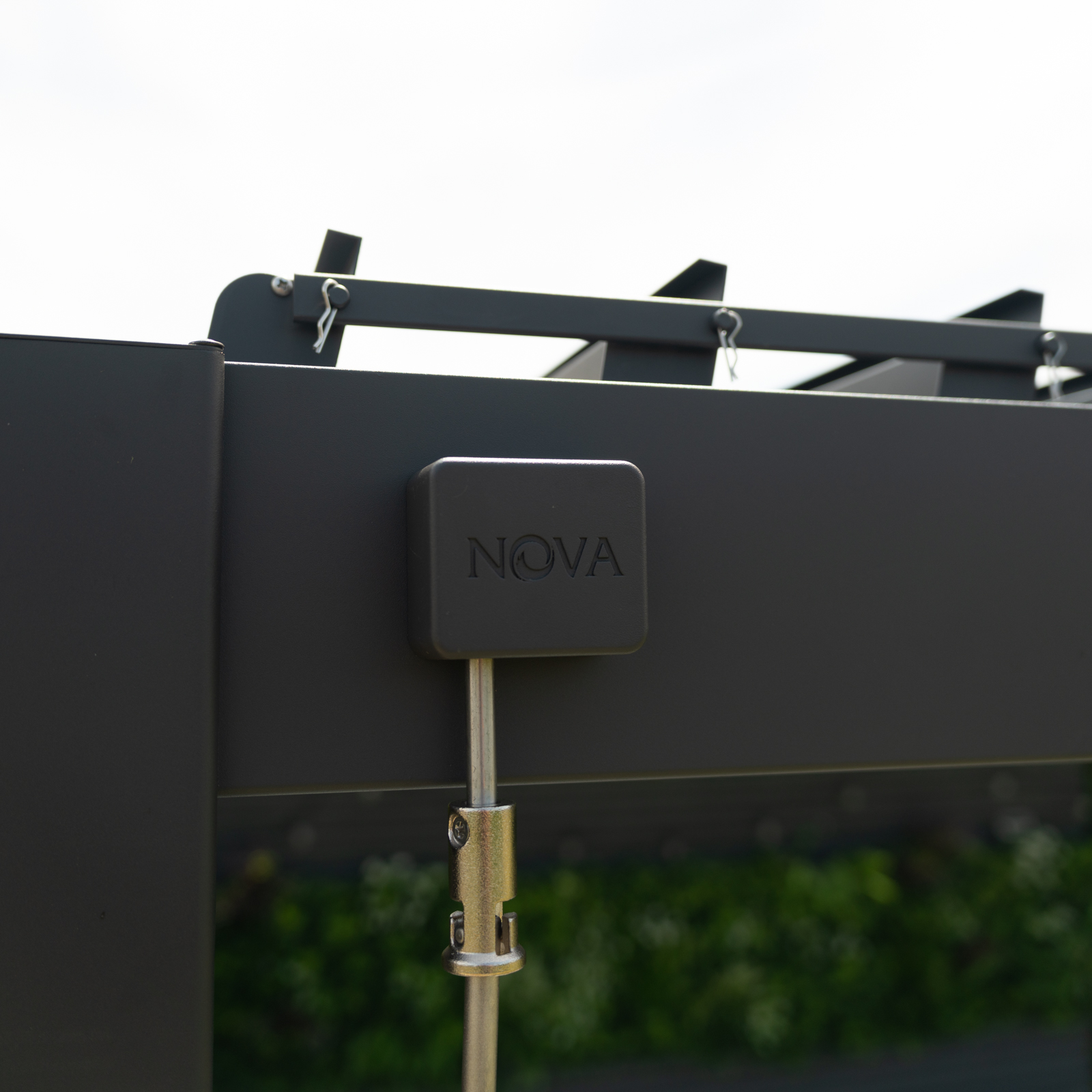 Nova - Titan Freestanding Aluminium Pergola - 6m x 3.6m Rectangular - Grey thumbnail 8
