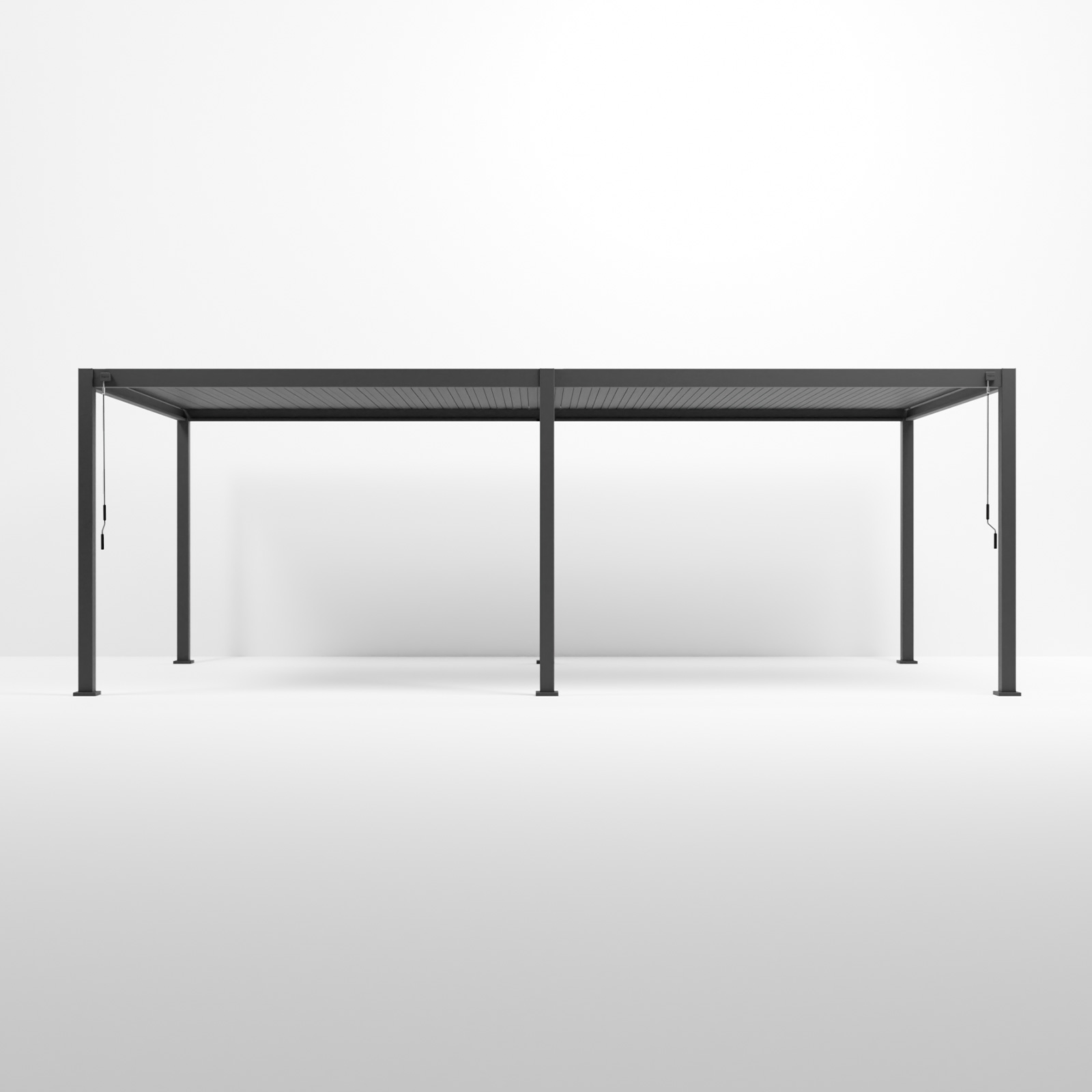 Nova - Titan Freestanding Aluminium Pergola - 7.2m x 3.6m Rectangular - Grey thumbnail 8
